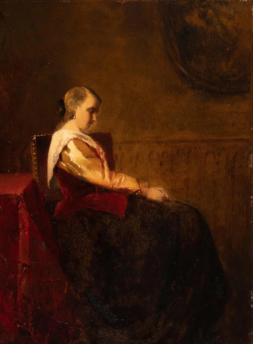 Ritratto di donna seduta
